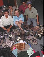 donated boots